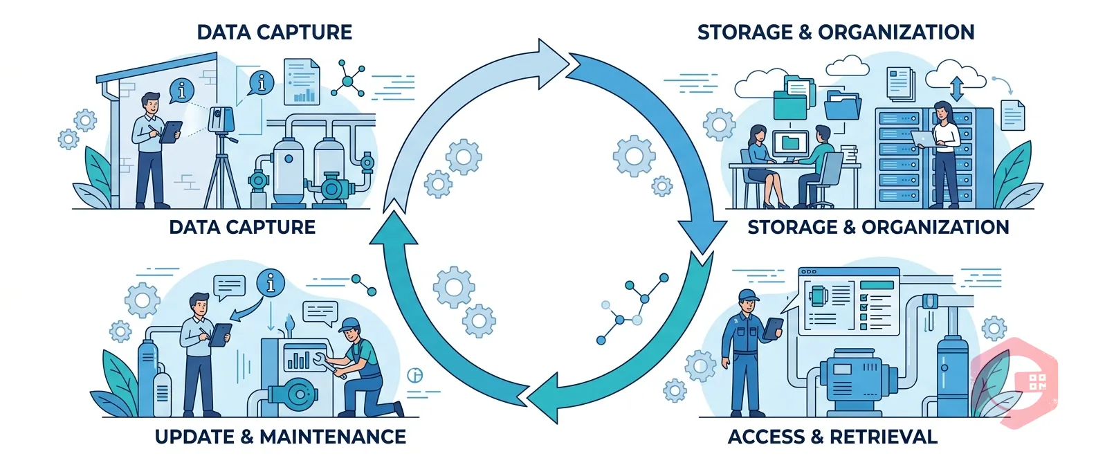 Digital Documentation in Facility Management — lifecycle