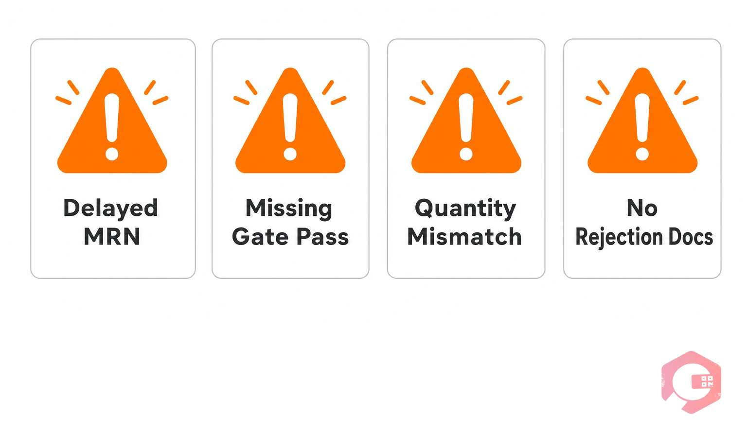 4 common failure points in Gate Pass and MRN process | Cryotos