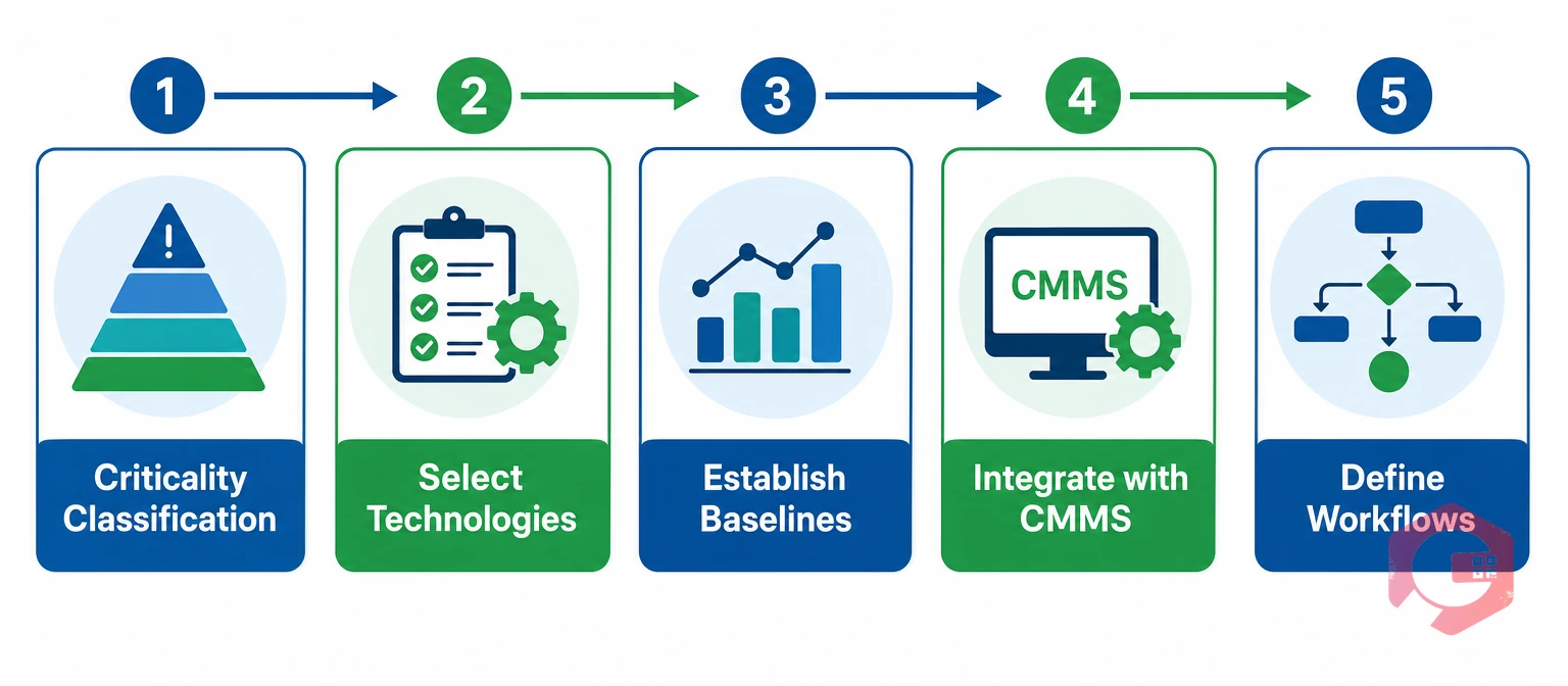 5-step CBM implementation framework for power generation | Cryotos