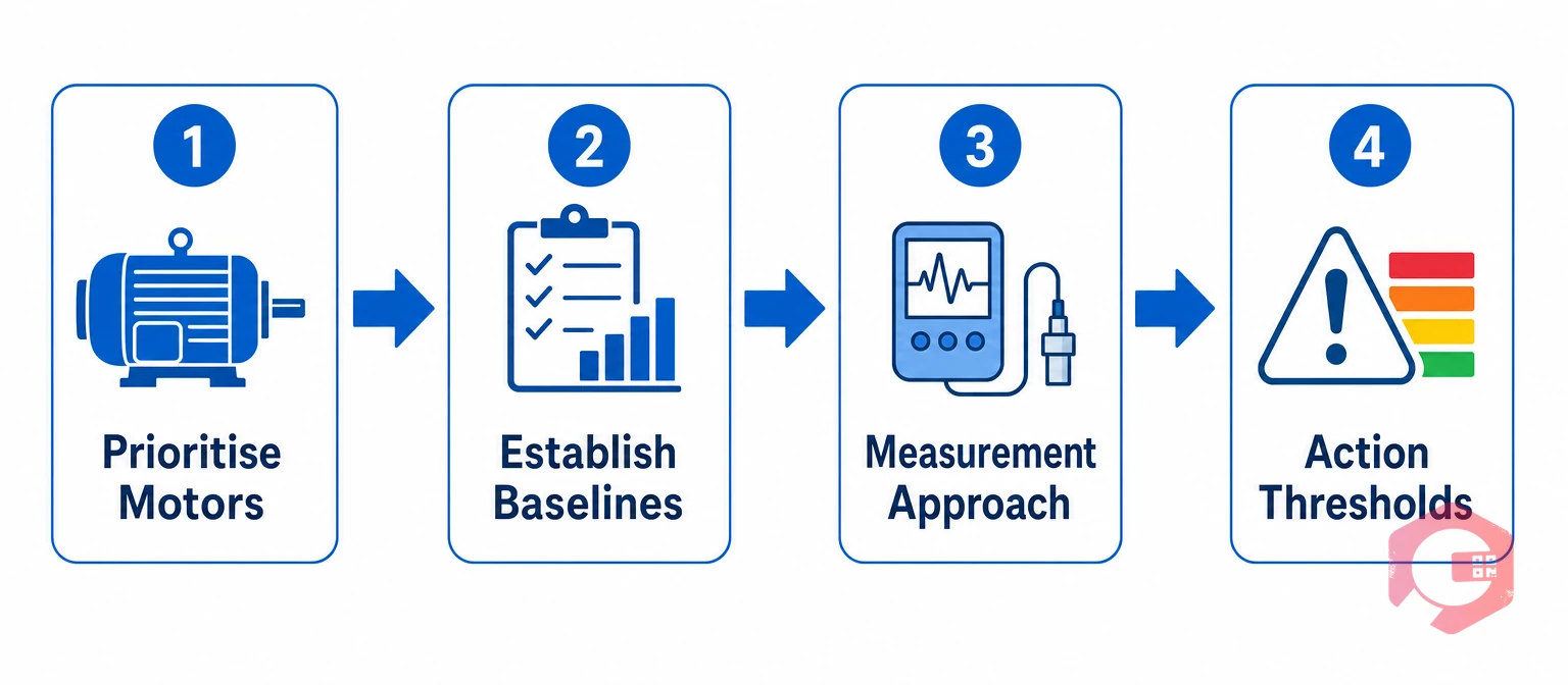 4-step MCSA implementation process for industrial plants | Cryotos
