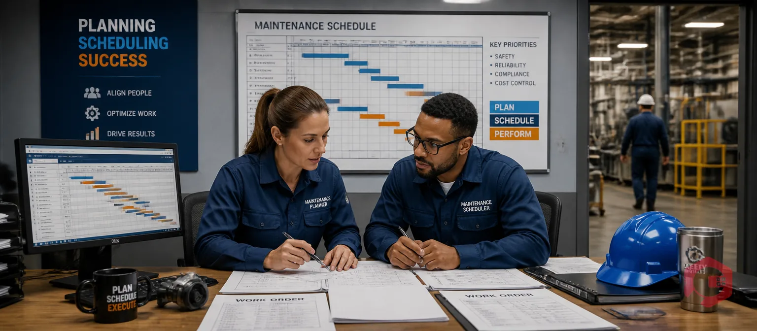 Maintenance Planner vs Scheduler: What Each Role Should (and Shouldn't) Do