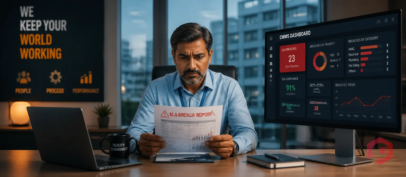 SLA Breaches in Facility Management: The Maintenance Causes Nobody Admits To