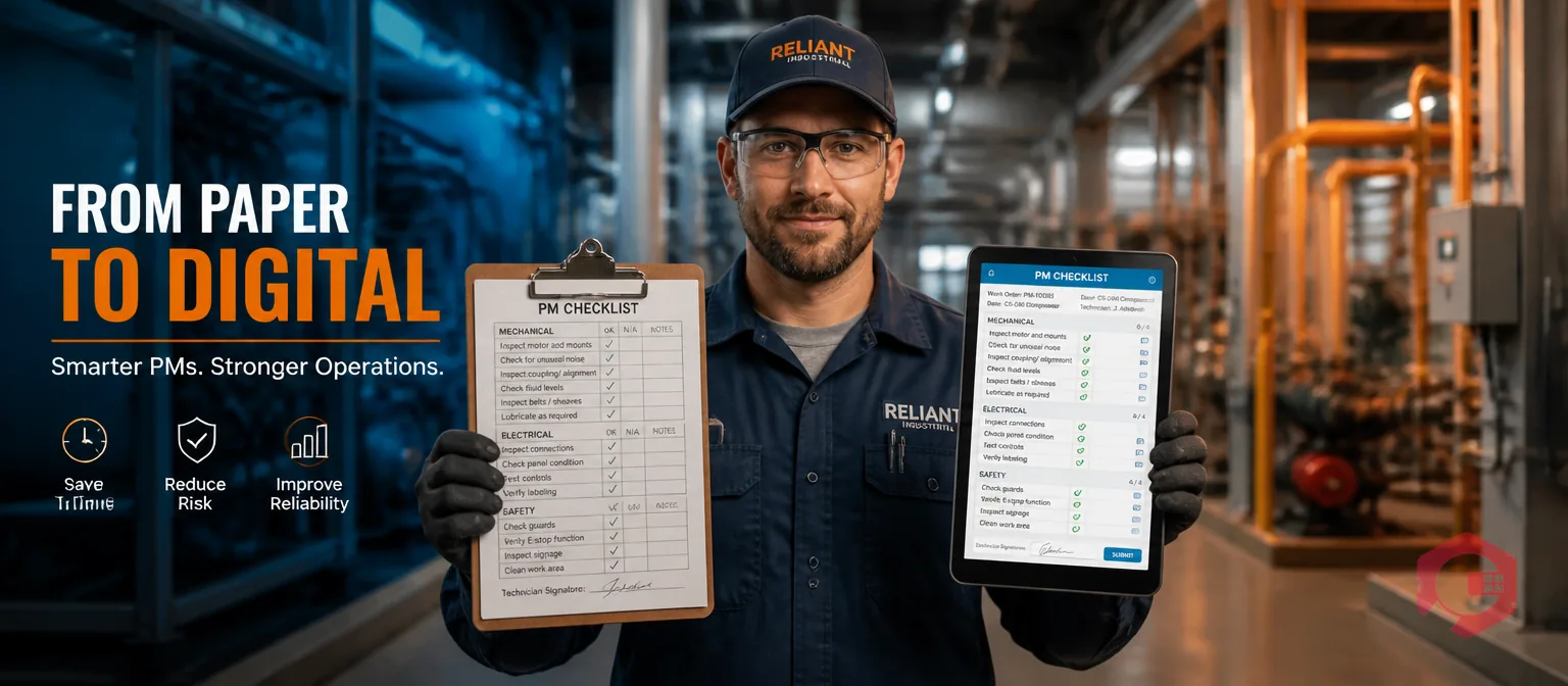 From Paper Checklist to Digital: How Cryotos CMMS Automates Your Preventive Maintenance Checklist