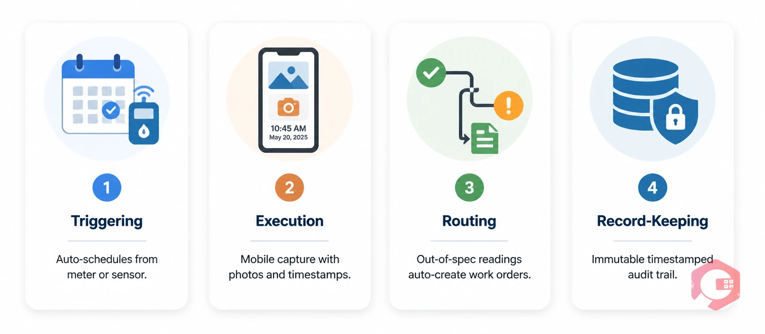 Four changes when PM checklist goes digital: Triggering, Execution, Routing, Record-Keeping | Cryotos