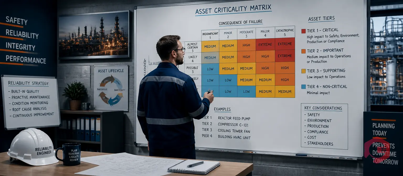 How to Choose the Right Maintenance Strategy for Each Asset? A Criticality-Based Selection Guide
