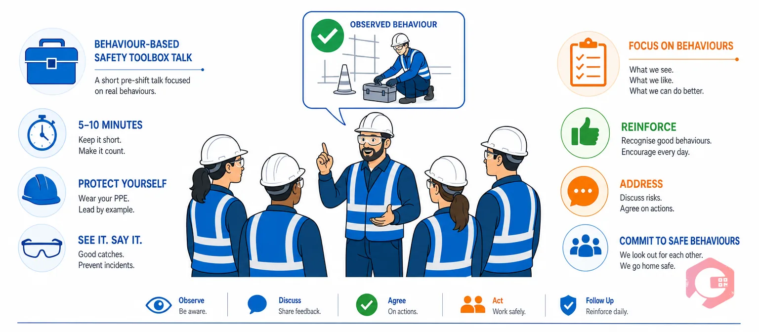 What a behaviour-based safety toolbox talk is | Cryotos