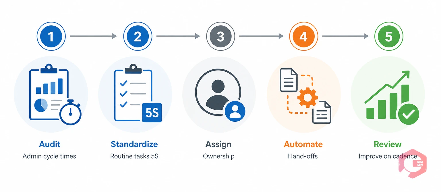 Five steps to implement Office TPM from audit to continuous review | Cryotos