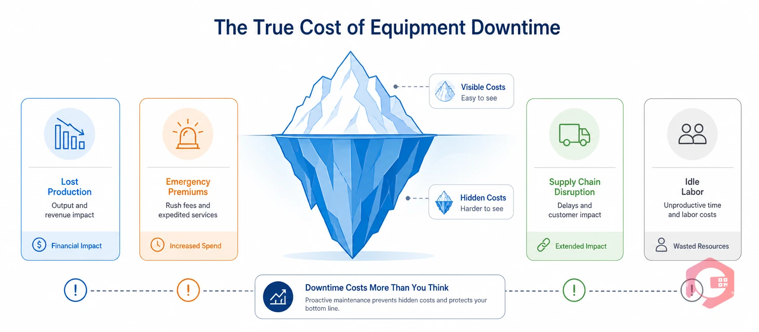 The true hidden cost of equipment downtime | Cryotos