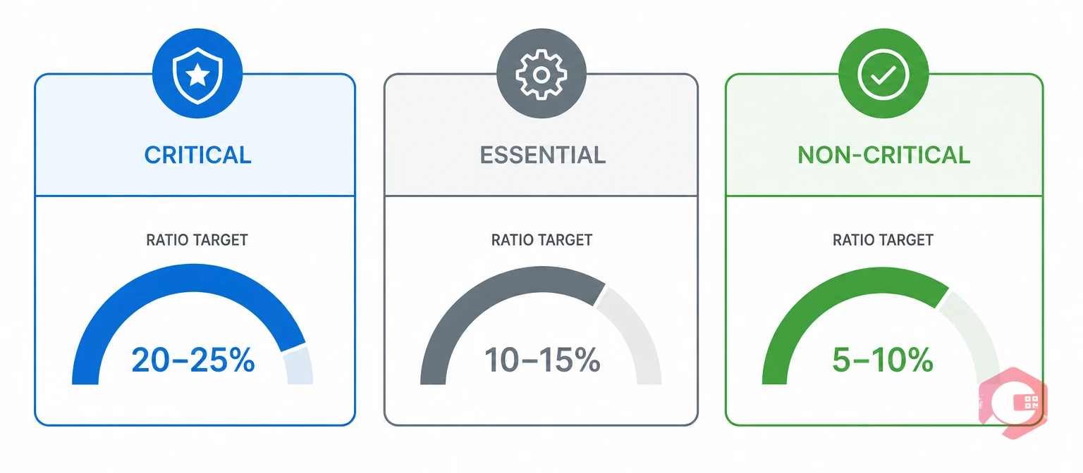 Three-tier asset criticality ratio framework for maintenance | Cryotos