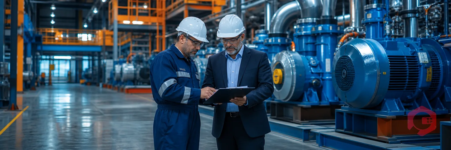 Maintenance and finance leaders reviewing plant asset value | Cryotos