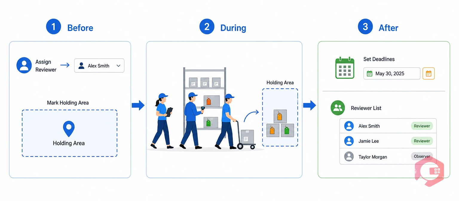 Running a red tag event in three phases: before, during, and after | Cryotos