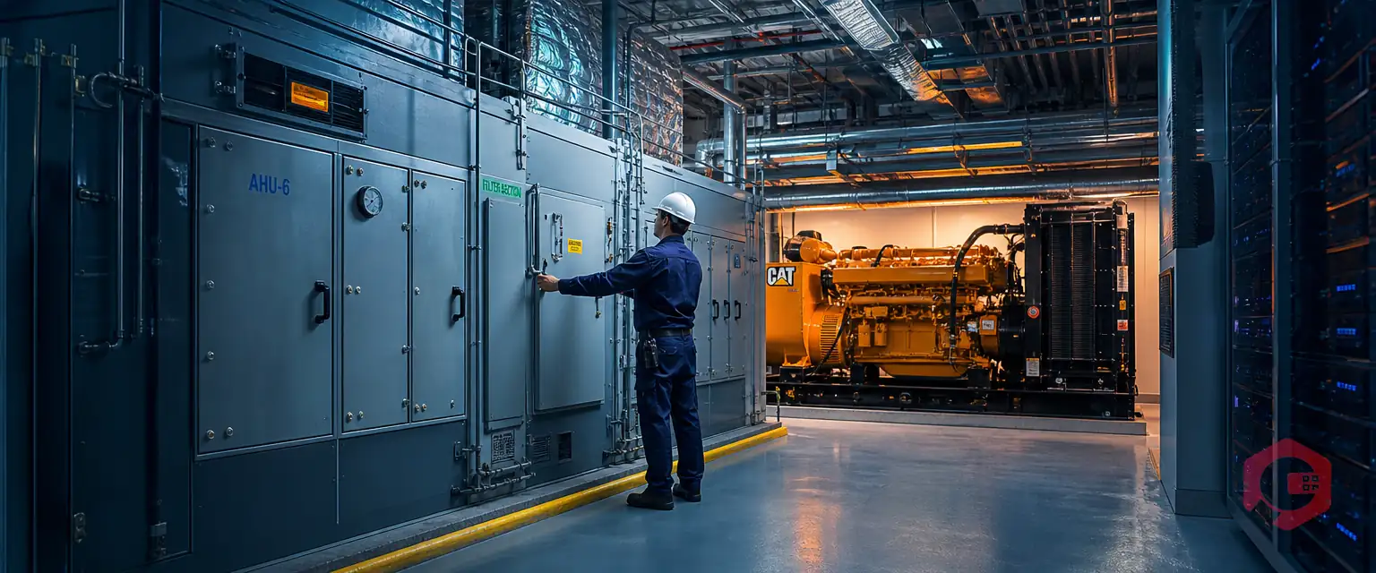 Facilities engineer servicing hospital building systems | Cryotos