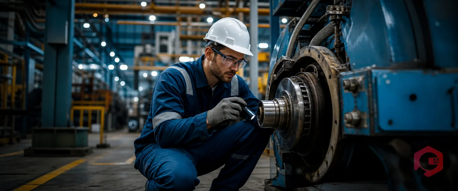 Reliability engineer analyzing equipment failure on the plant floor | Cryotos