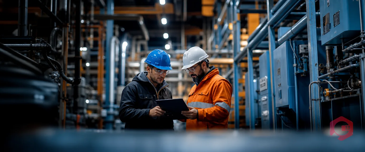 IT and maintenance teams connecting ERP and CMMS systems in an industrial facility | Cryotos