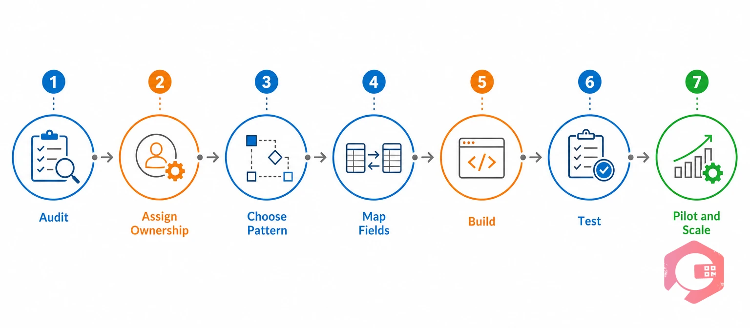 Seven-step process to connect ERP and CMMS from audit to pilot and scale | Cryotos