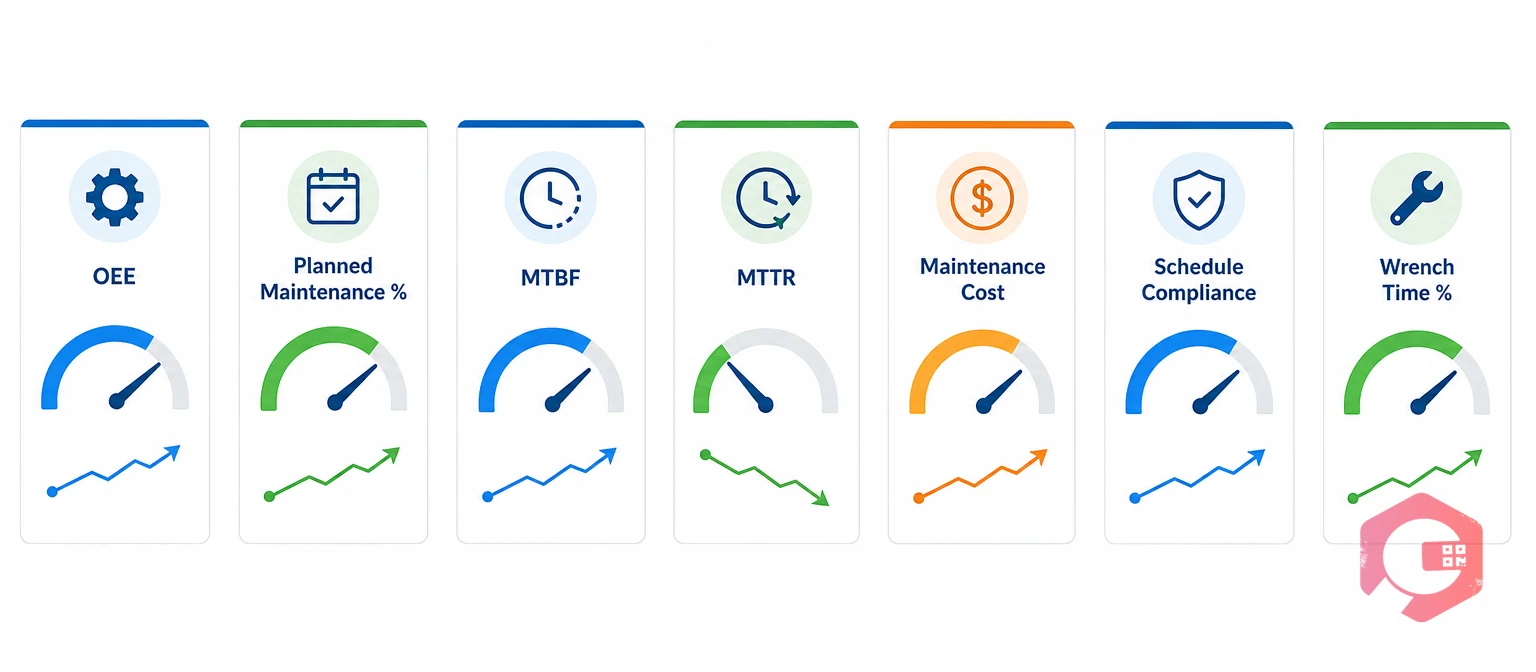 Seven maintenance KPIs worth benchmarking in 2026 | Cryotos