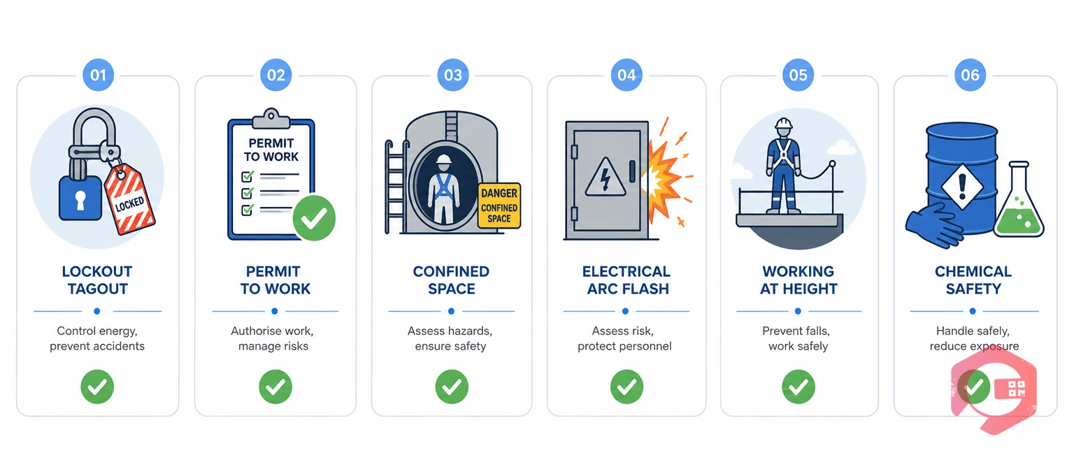 Six essential safety training modules for maintenance teams | Cryotos