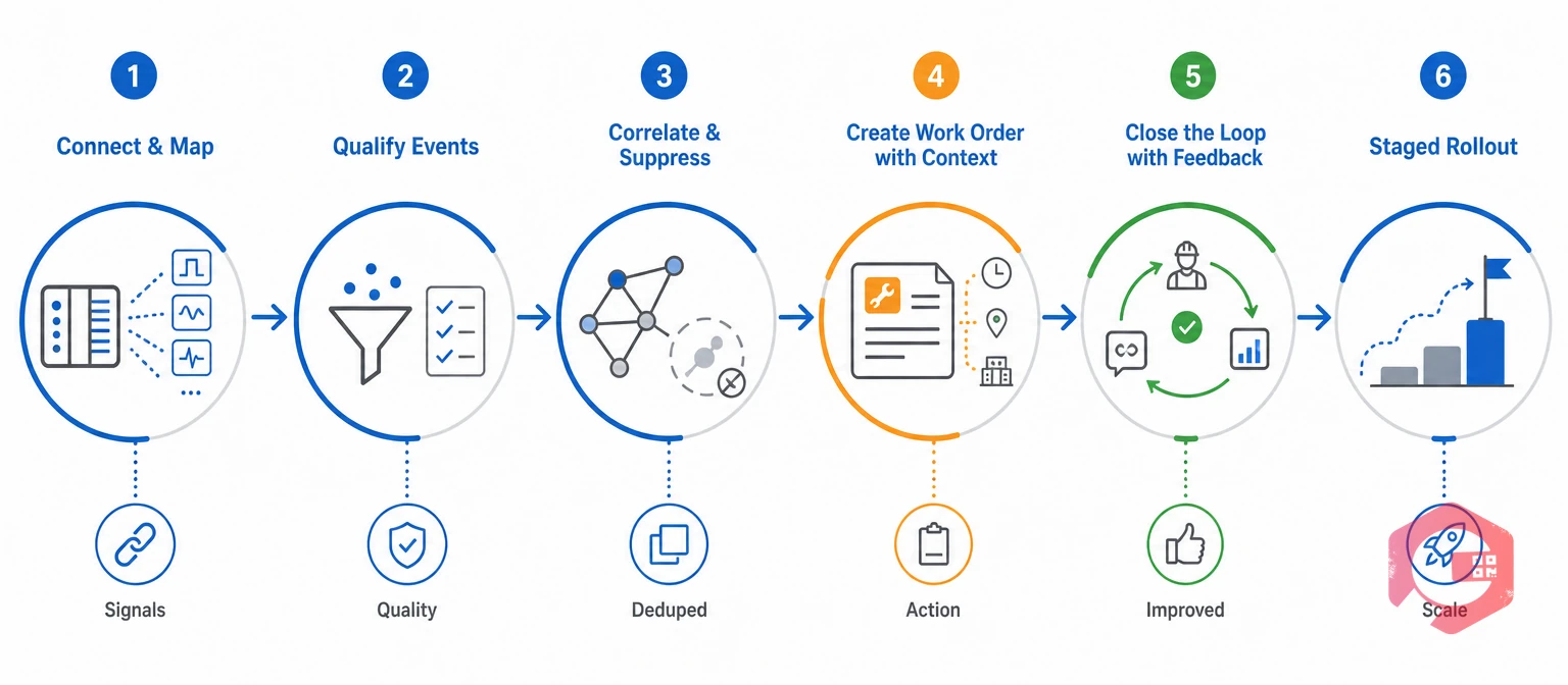 Six steps from PLC signal to a qualified maintenance work order | Cryotos