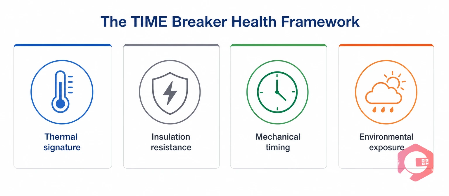 TIME breaker health framework four indicators for switchgear | Cryotos