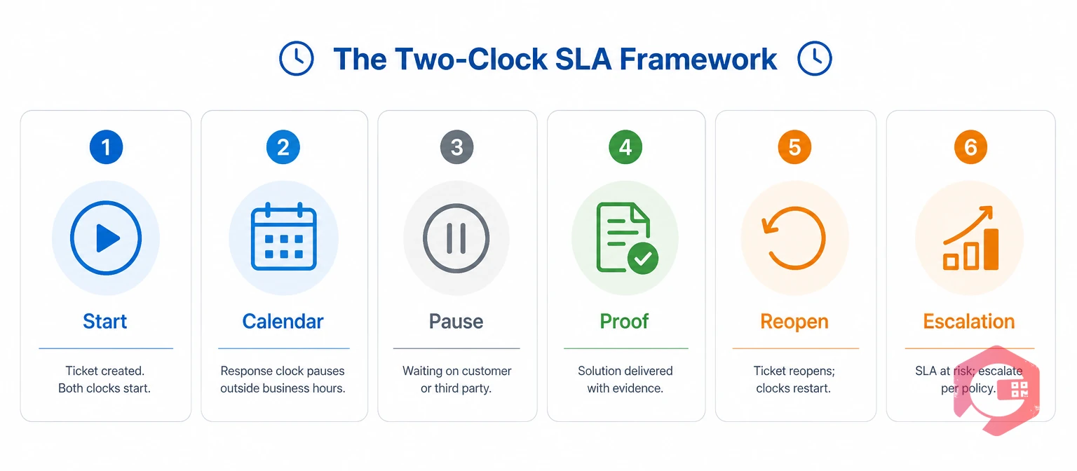 The two-clock SLA framework six contract clock rules for maintenance contractors | Cryotos
