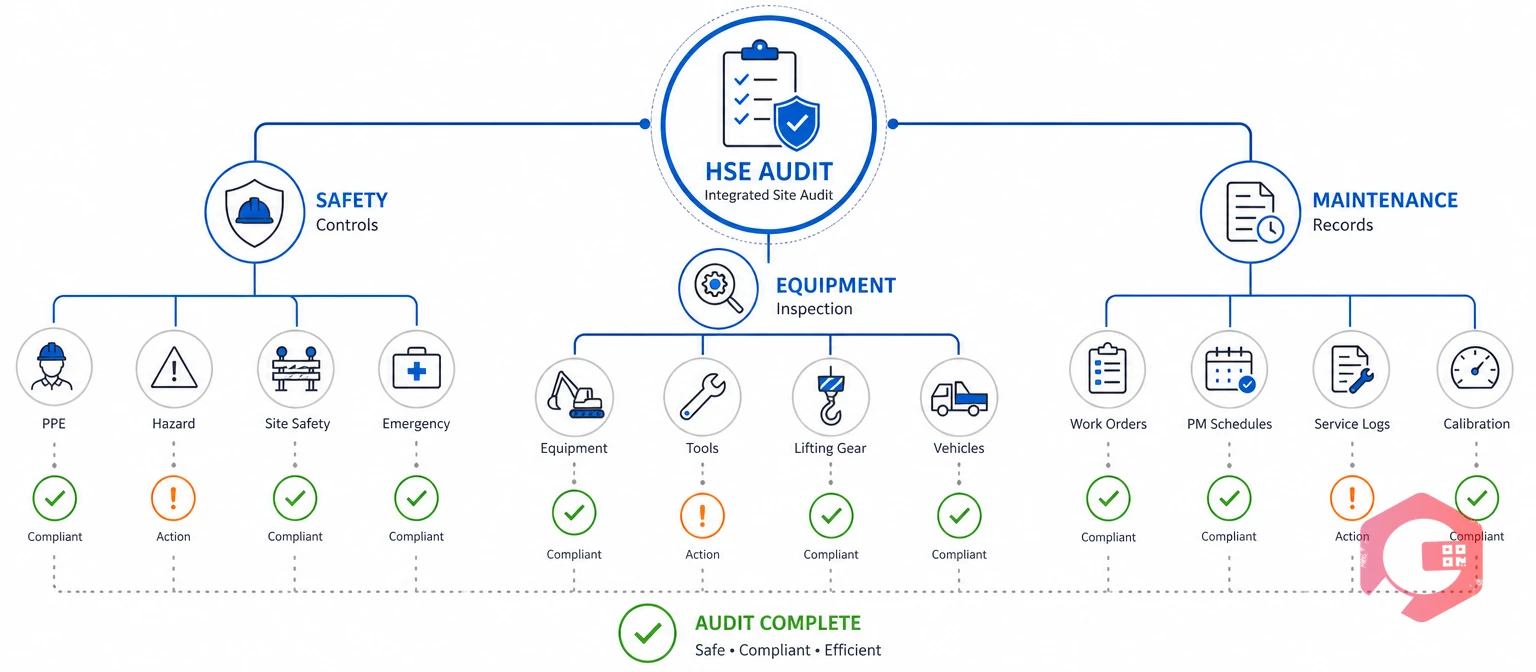 What a construction site HSE audit integrates | Cryotos