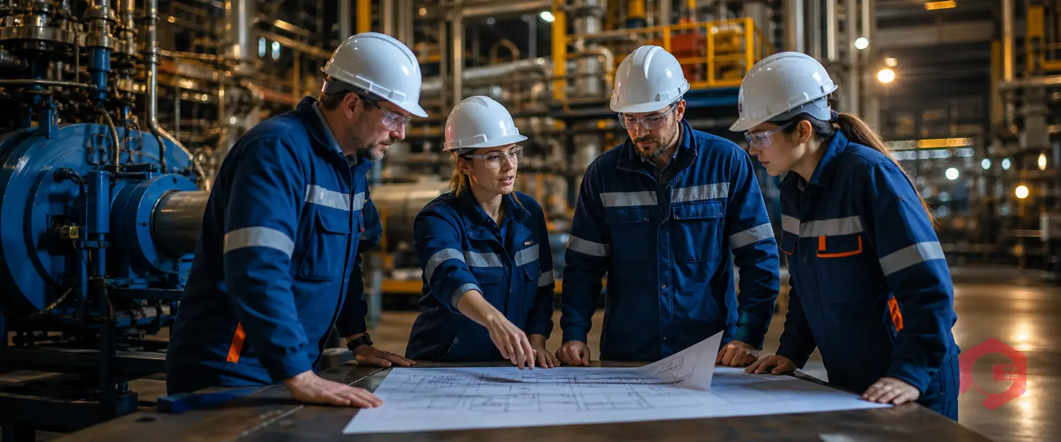 Reliability engineering team planning an asset reliability program in an industrial plant | Cryotos