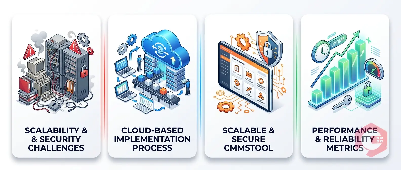How Cryotos (Cloud-Based CMMS) Improves Scalability and Security — problems grid
