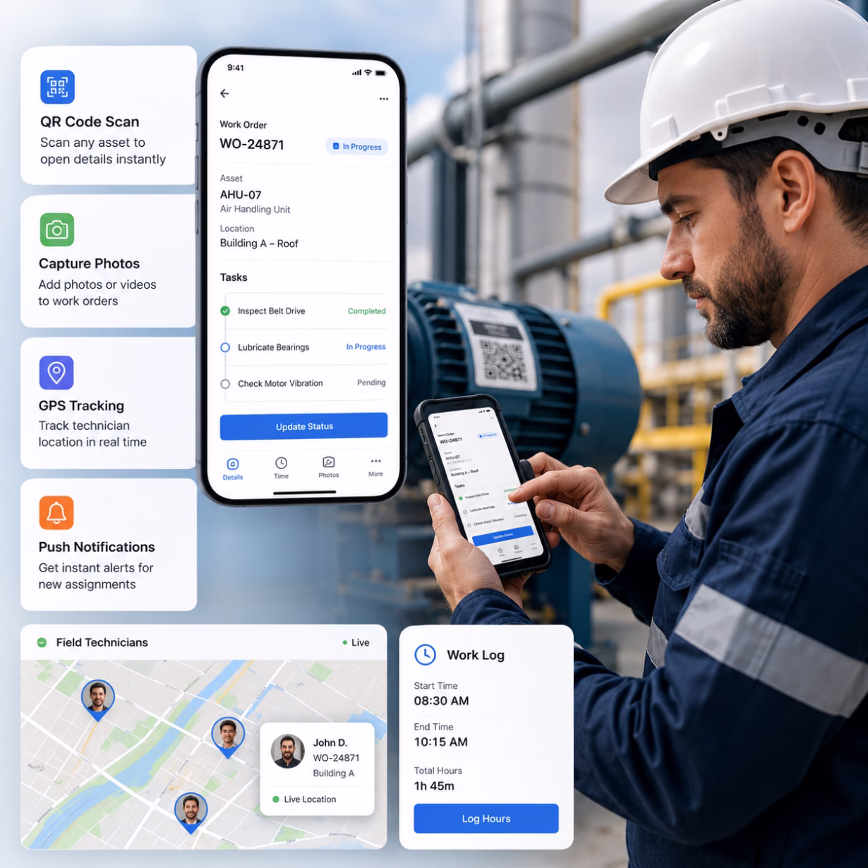 AI-Powered Work Orders with Voice Commands