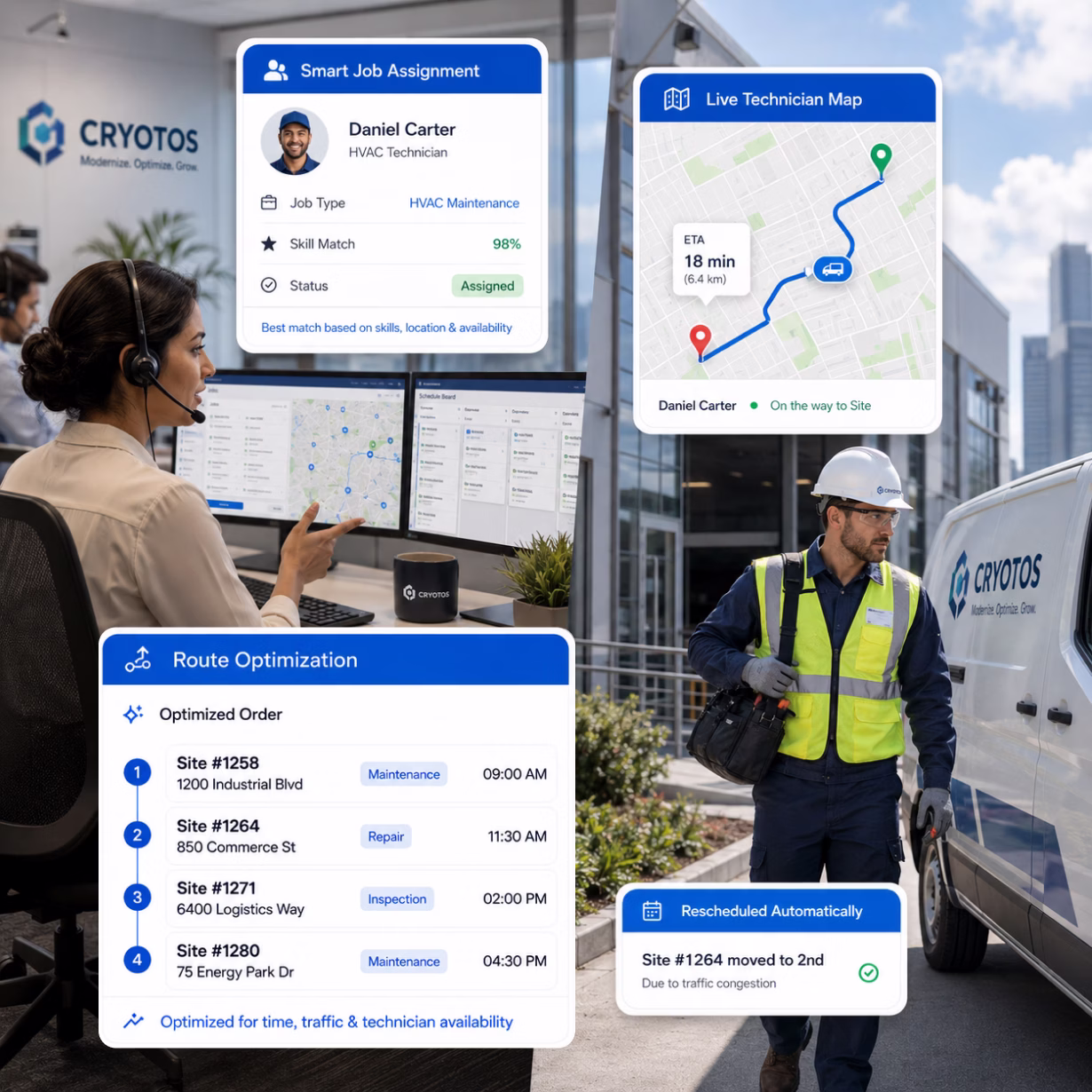 AI-Powered Work Orders with Voice Commands