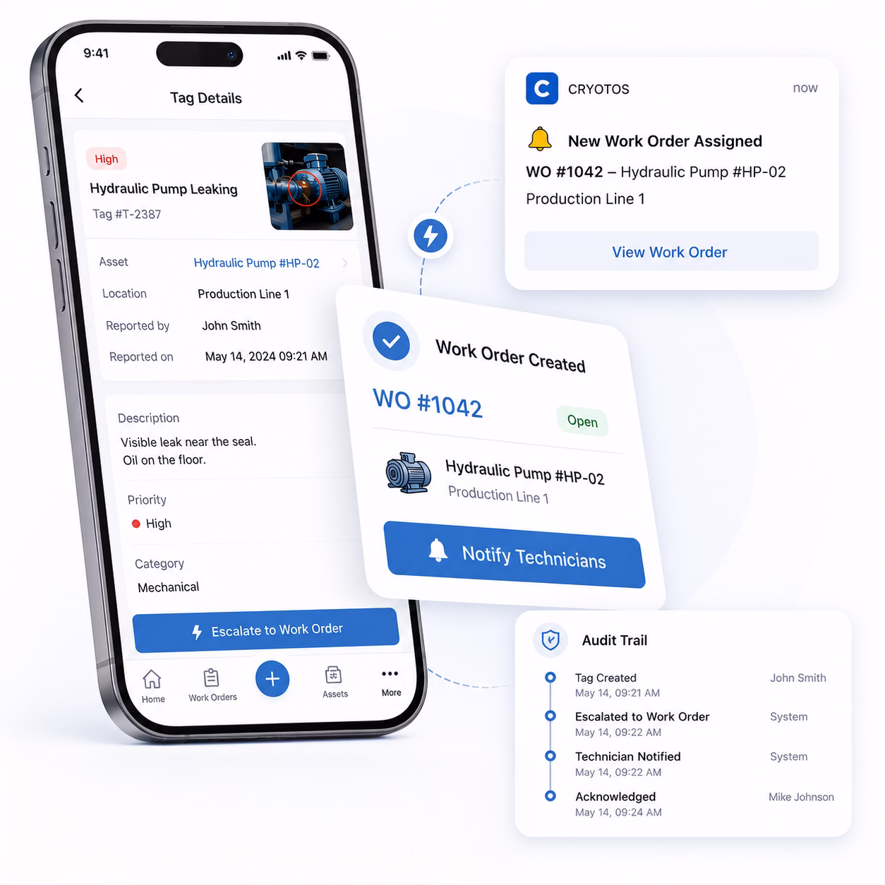 AI-Powered Work Orders with Voice Commands
