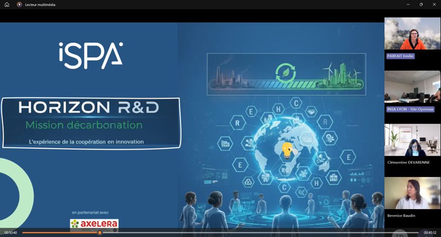  ISPA and INSA Lyon - Institut National des Sciences Appliquées de Lyon took part in two intense and inspiring days