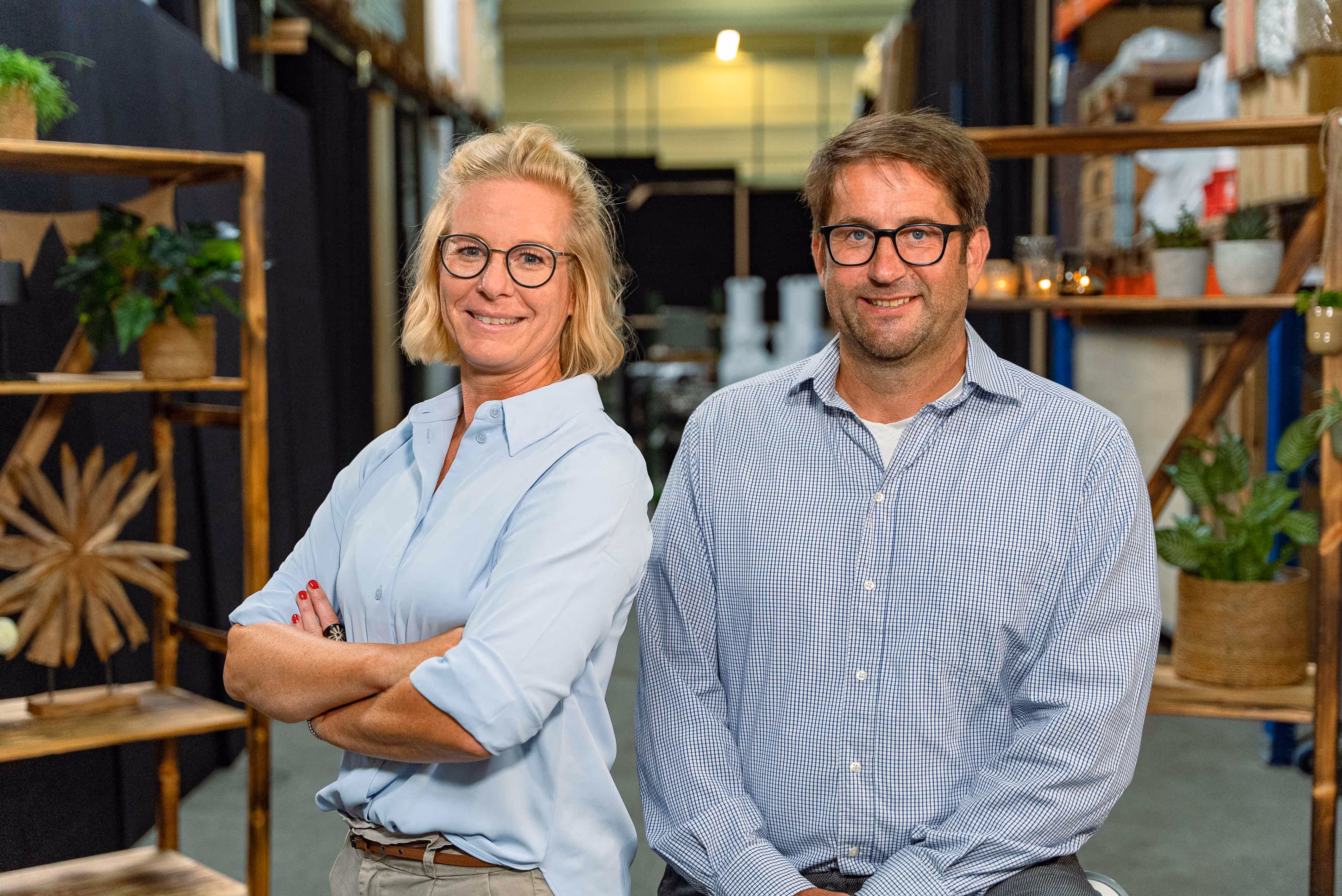 Sally und Ralf Franz, Geschäftsführer von dkf Event Solution