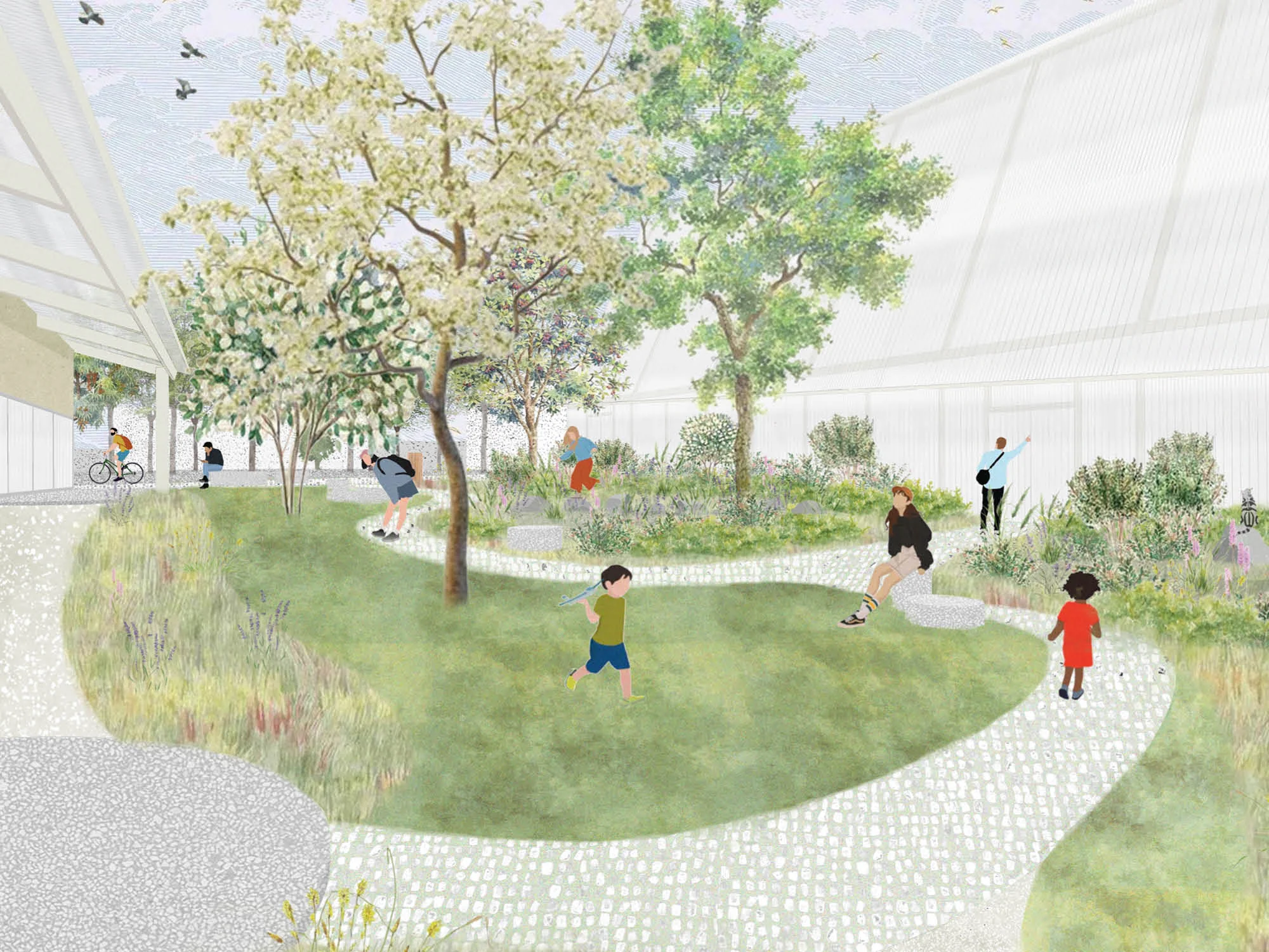 Lokus landscape Cité moderne