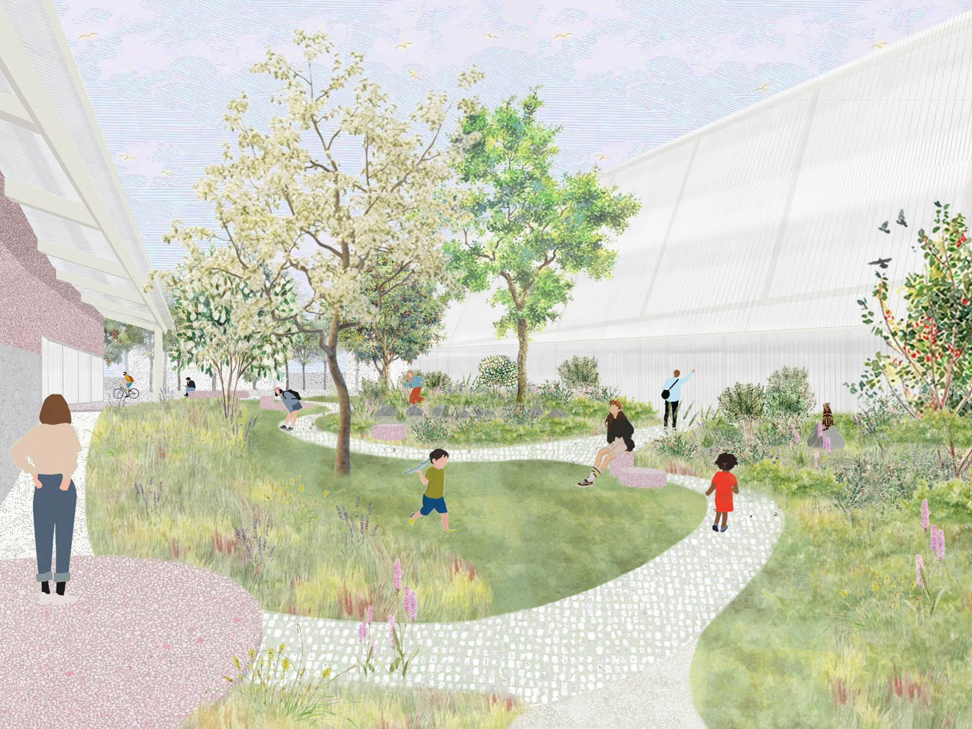 Lokus landscape Cité moderne