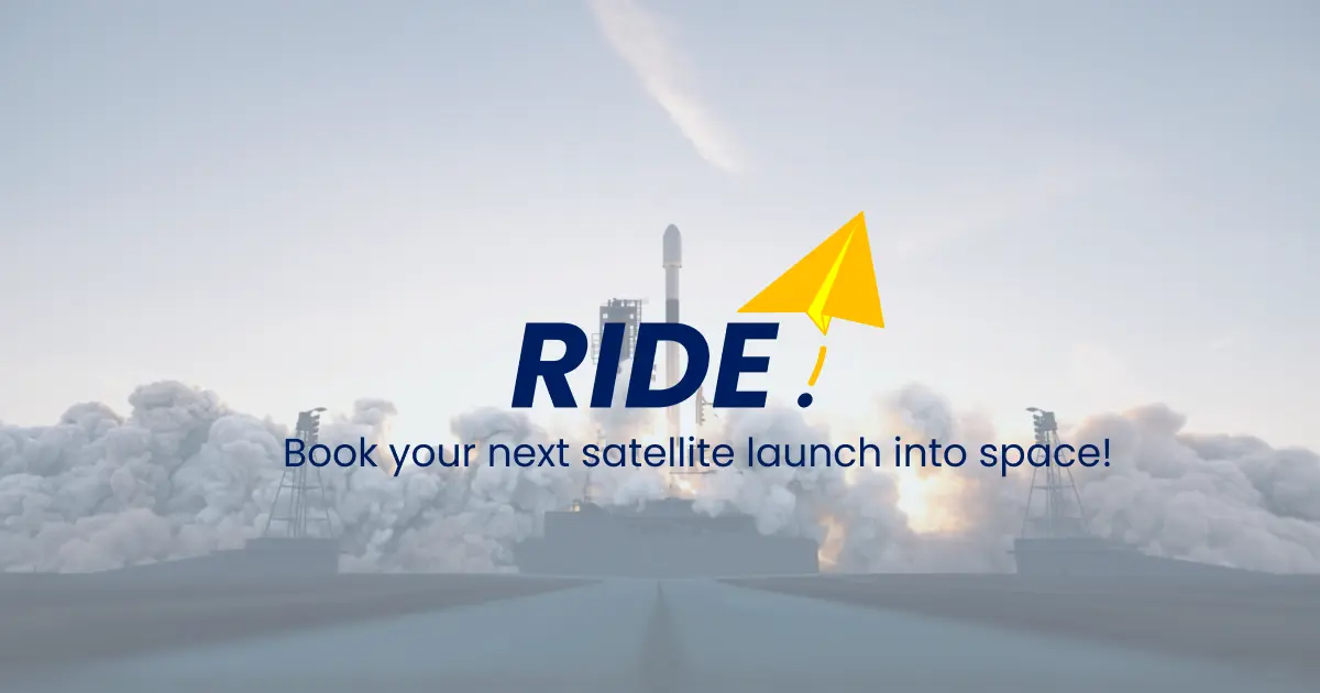 RIDE! space logo