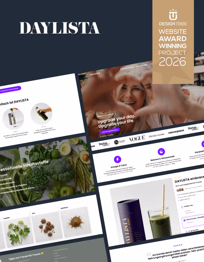 Daylista.de Screenshots der Website