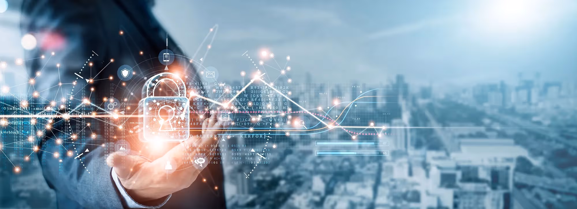 cybersecurity expert at work