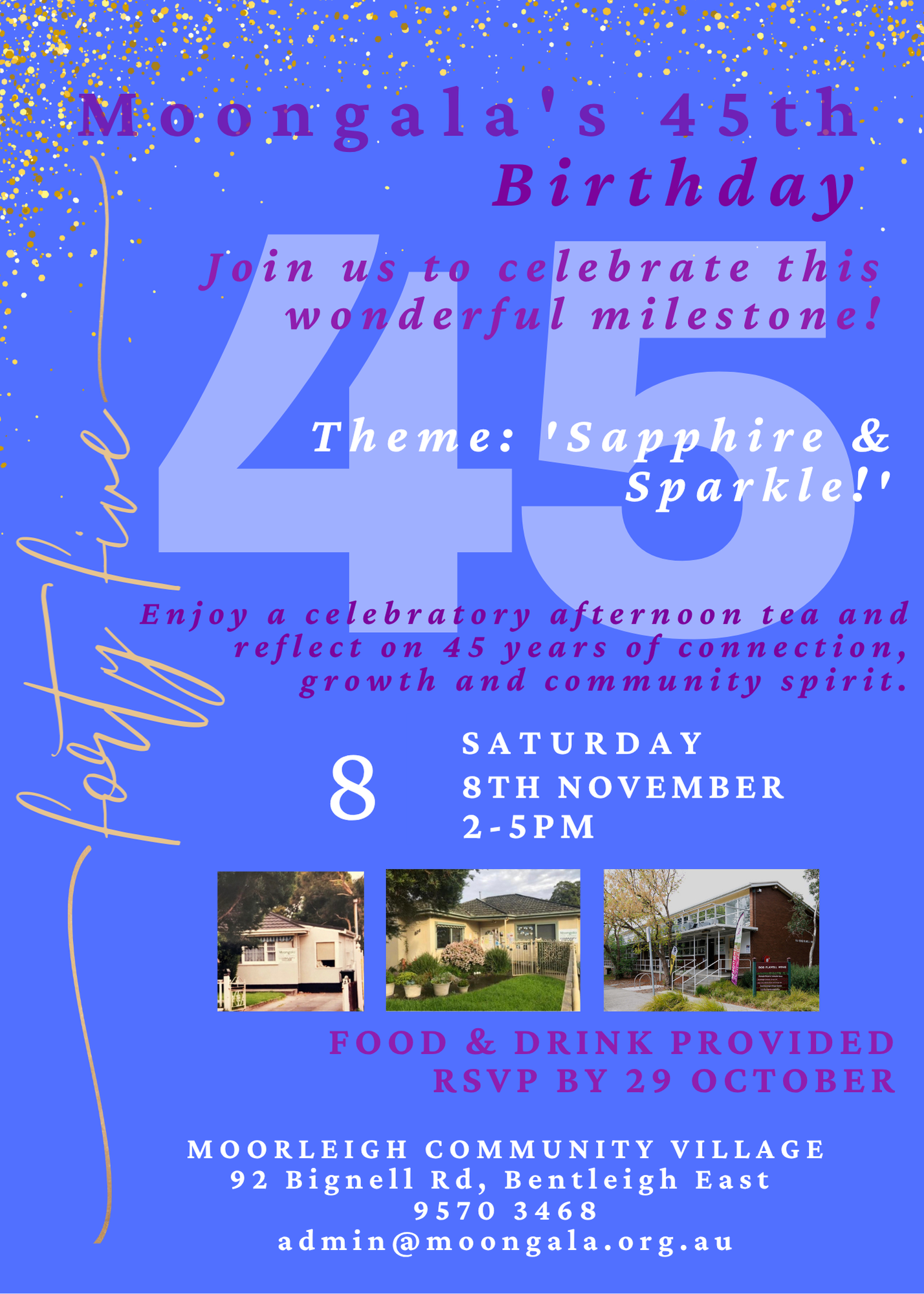 Moongala's 45th Birthday Celebration