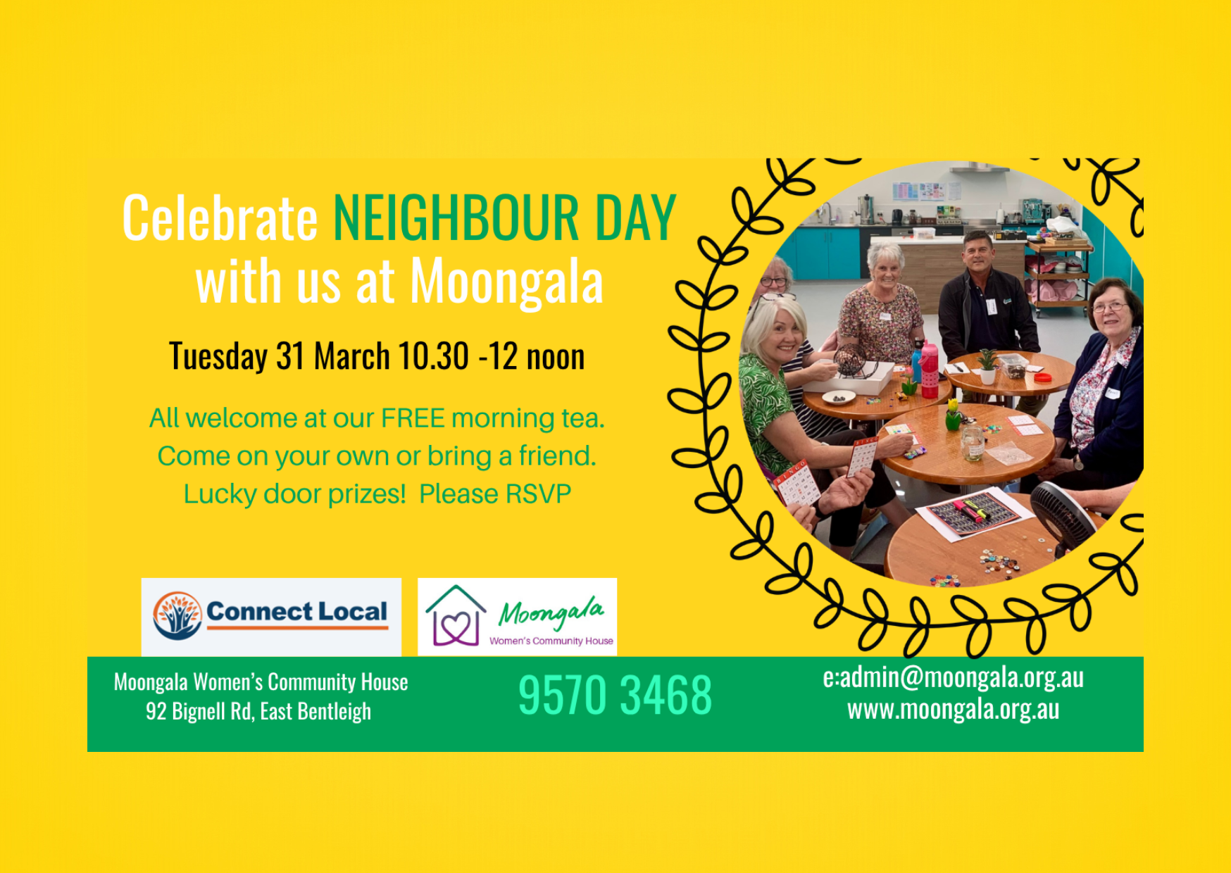 Neighbour Day Morning Tea