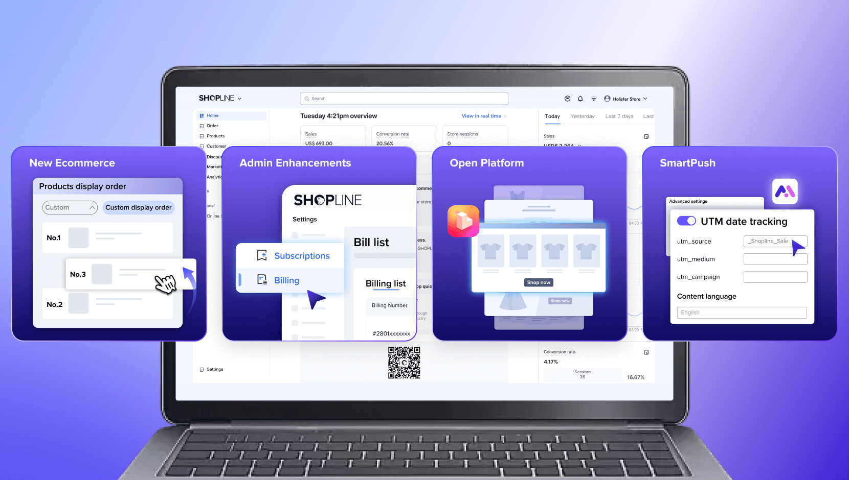 shopline december product updates