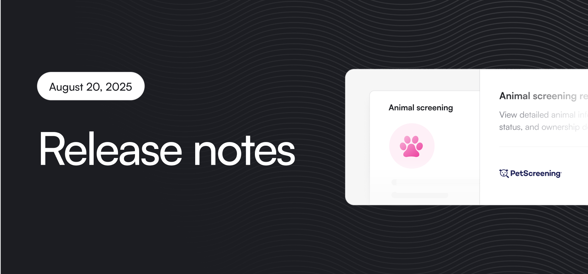 Release Notes: August 20, 2025