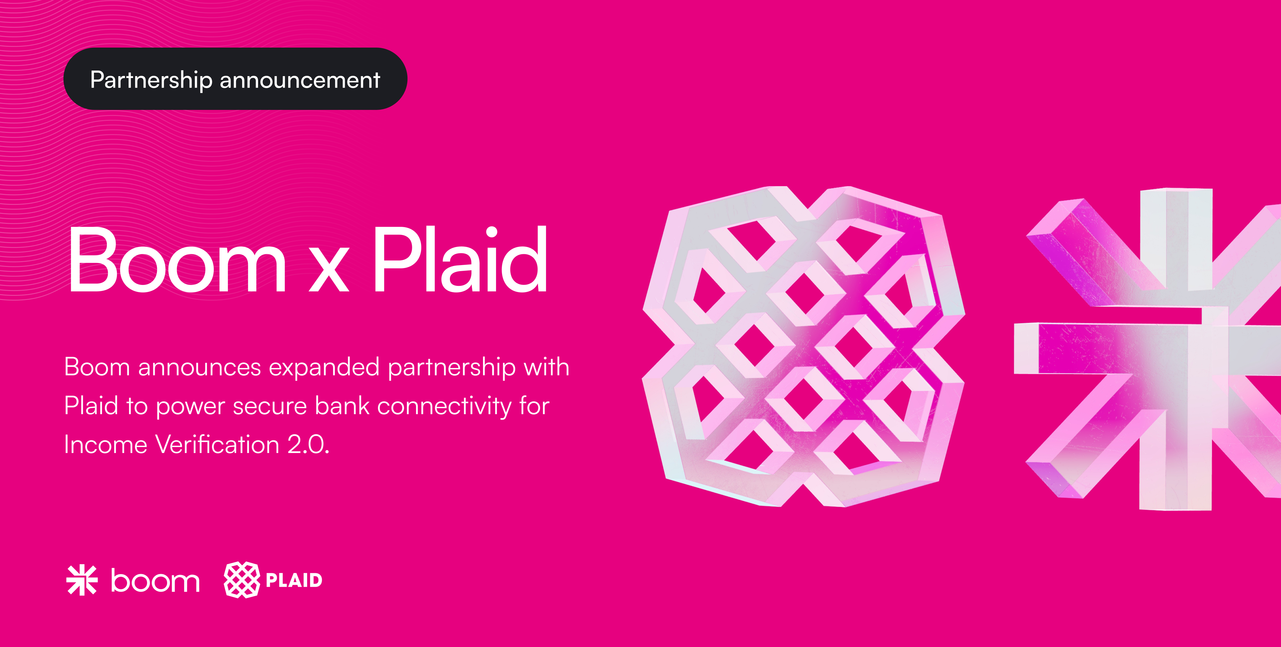 Boom Partners with Plaid to Modernize Income Verification for Rental Underwriting