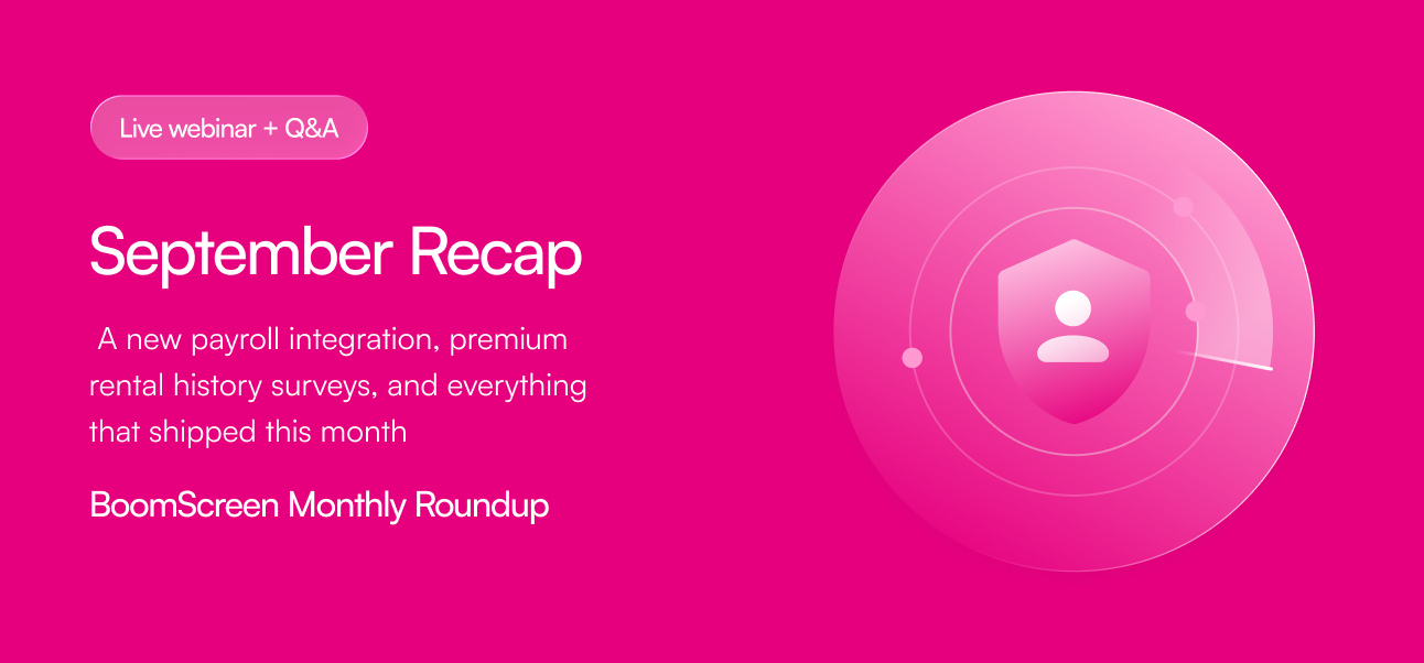 BoomScreen Monthly Roundup: September Recap