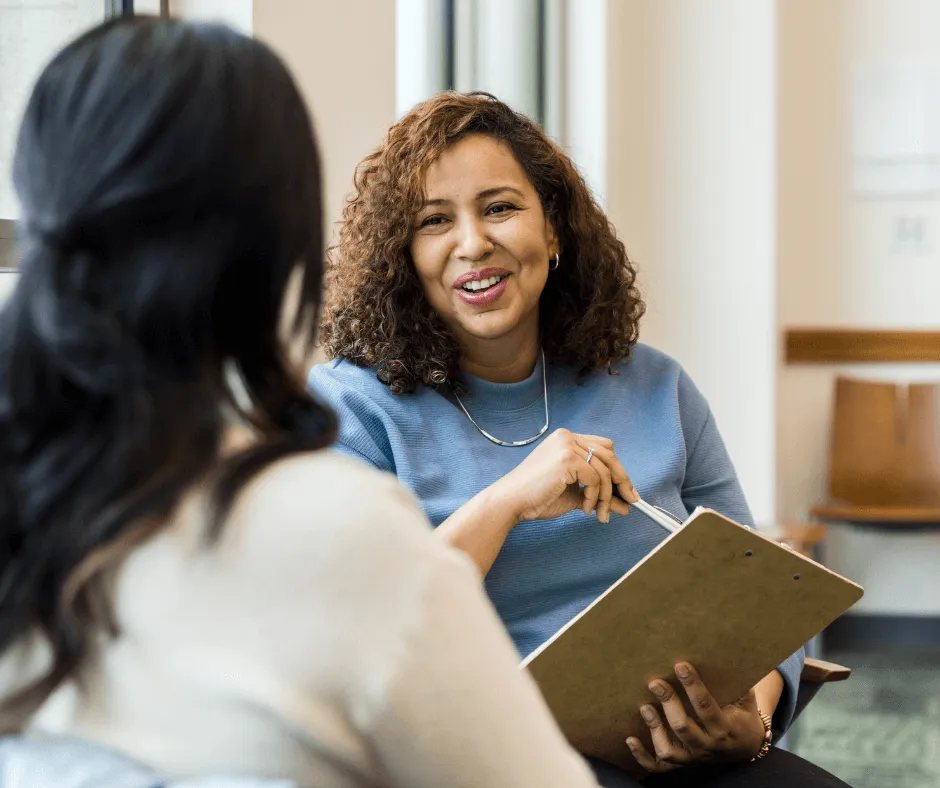 Client speaking with Smokeballer