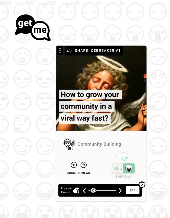 Graphic of getme web platform