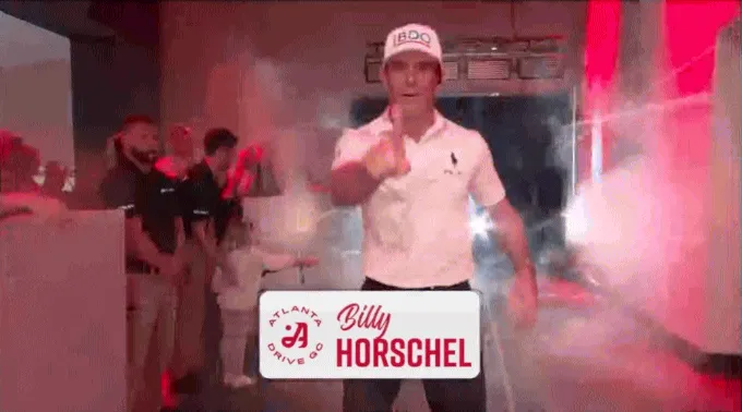 Billy Horschel Dancing at TGL