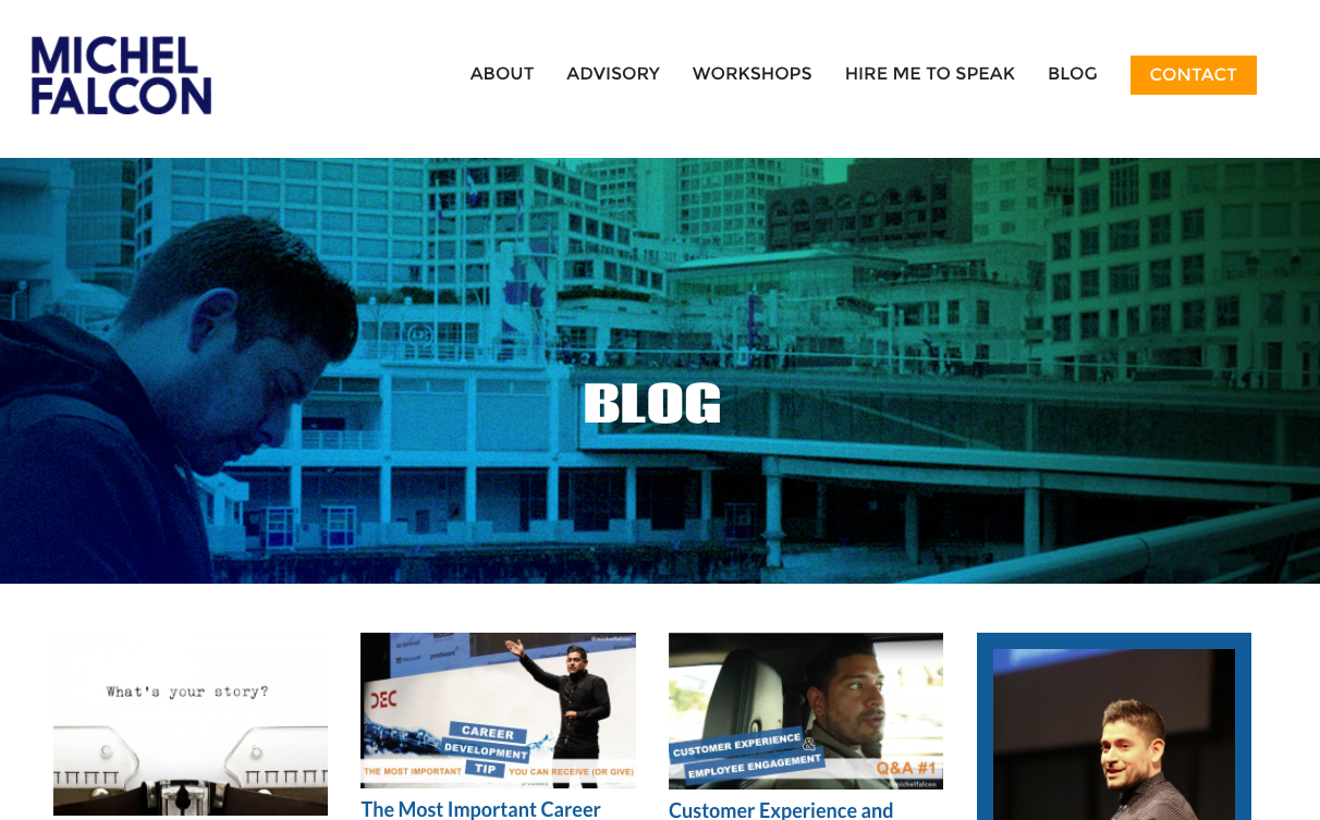 Michel Falcon CX Blog