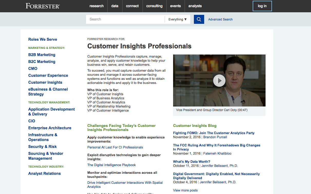 Forrester CX