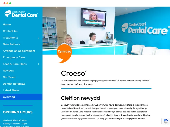 Castle Court Dental Care screenshot two