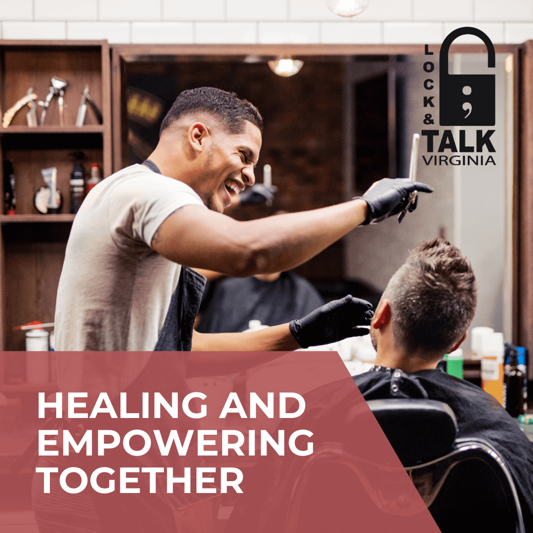 Man cutting another man’s hair (barber)